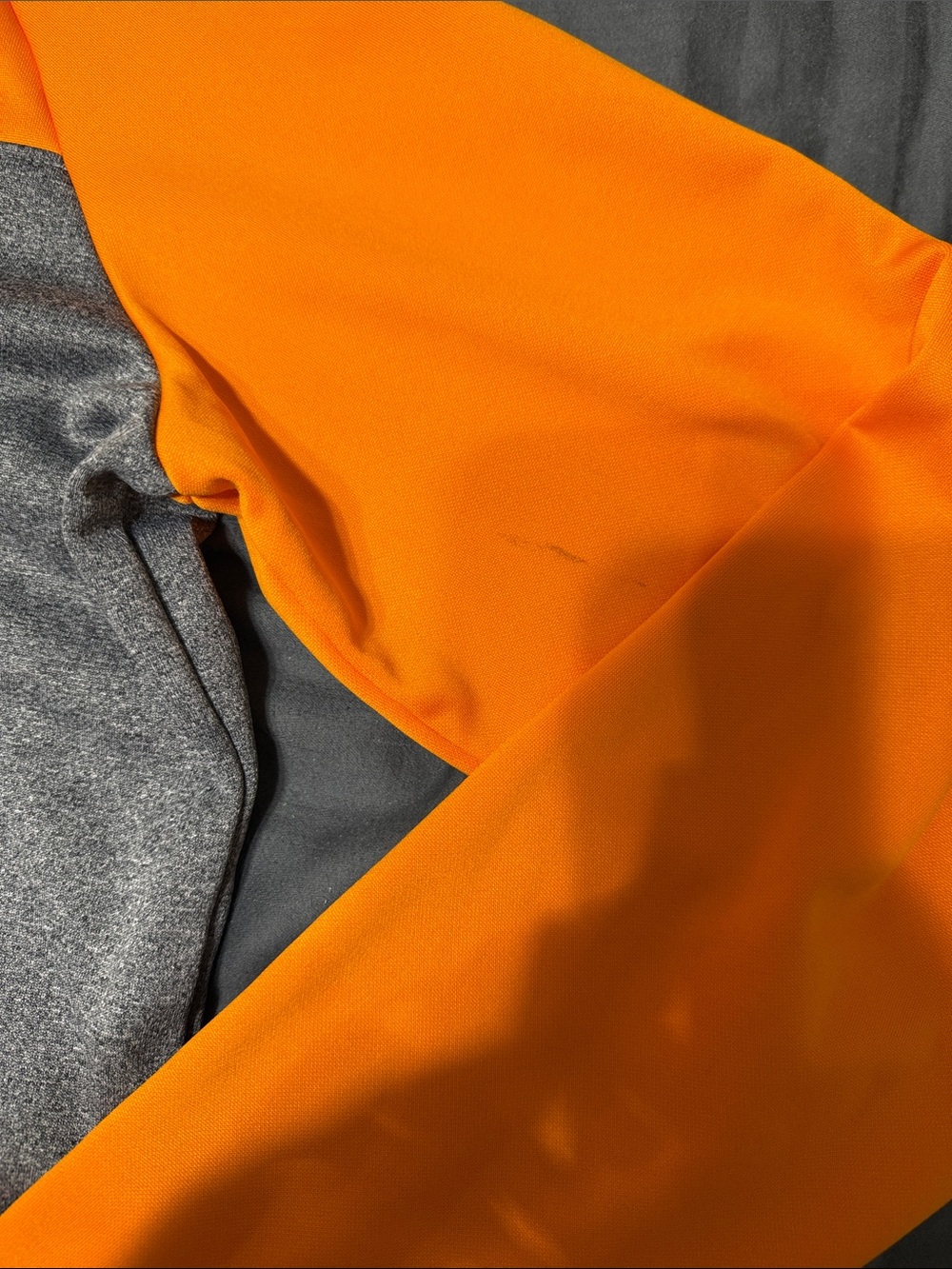 Nike Golf Tennessee Volunteers Quarter Zip Pullover Orange Gray Women’s Medium - Picture 3 of 3